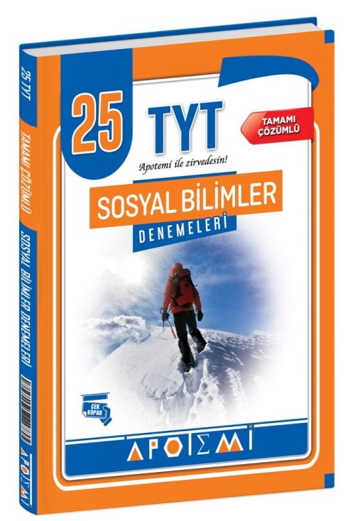 Apotemi Yayınları TYT Sosyal Bilimler 25 li Deneme