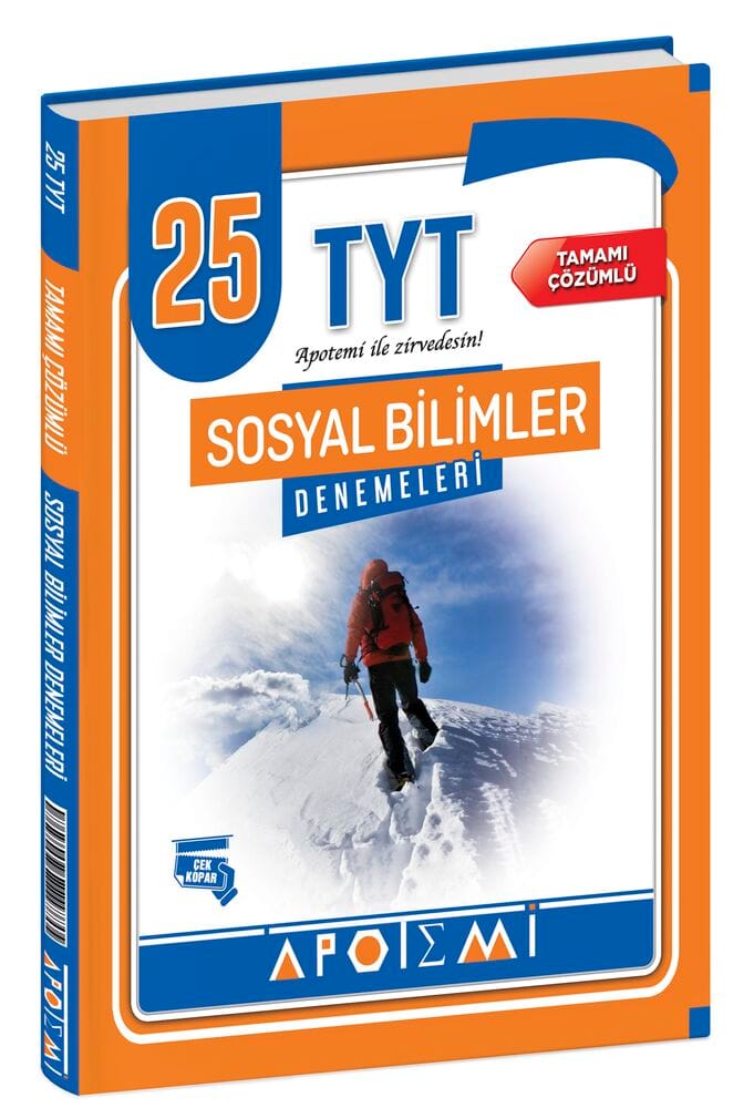 Apotemi Yayınları TYT Sosyal Bilimler 25 li Deneme