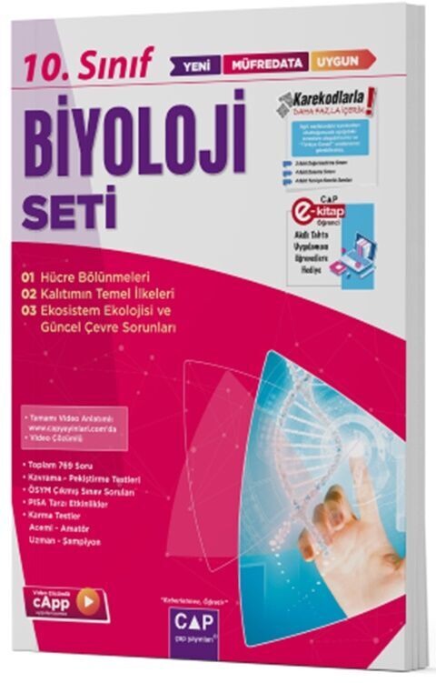 Çap Yayınları 10. Sınıf Biyoloji Anadolu Seti