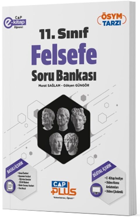 Çap Yayınları 11. Sınıf Anadolu Felsefe Plus Soru Bankası