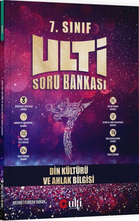 Ulti Yayınları 7. Sınıf Din Kültürü ve Ahlak Bilgisi Soru Bankası